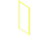 PUERTA ESPEJO RECTANGULAR BASE 900_3D.dwg