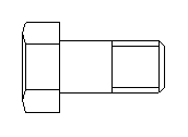 0D5 BOLT HEXHEAD SV.dwg