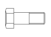 0D75 BOLT HEXHEAD SV.dwg