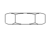0 HEX NUT SV.dwg