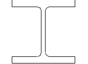 14X233 W-SHAPE END ELEV.dwg