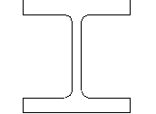 14X311 W-SHAPE END ELEV.dwg