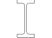 30X477 W-SHAPE END ELEV.dwg