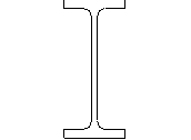 36X439 W-SHAPE END ELEV.dwg