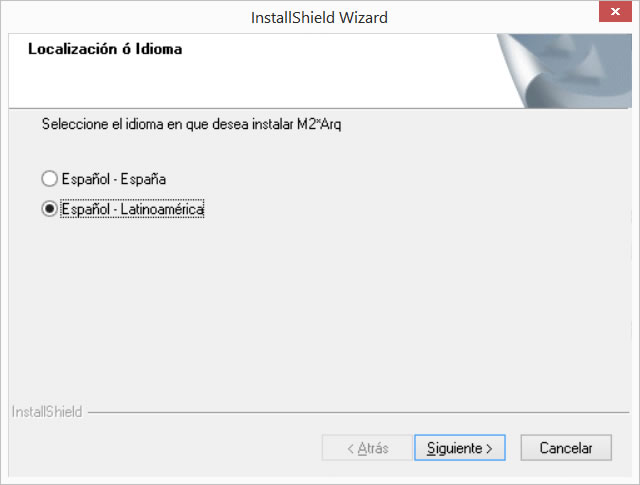 Idioma de instalación