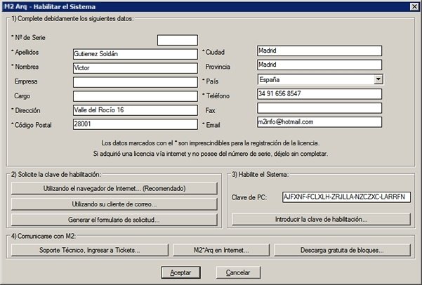 Caja de habilitación